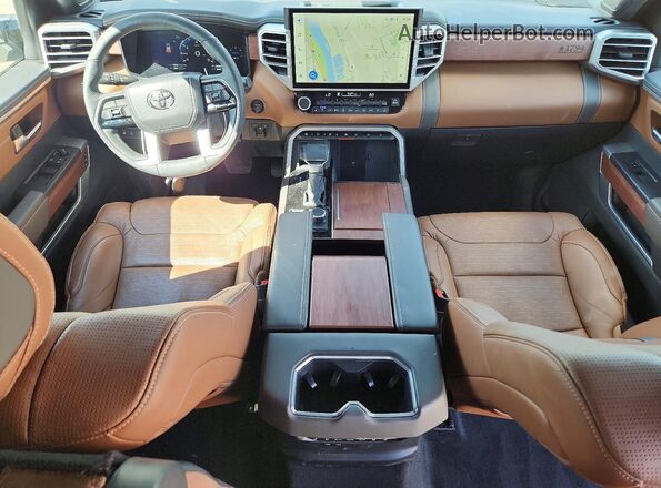 7SVAAABA5SX061082 2025 TOYOTA SEQUOIA Белый Вид панели приборов