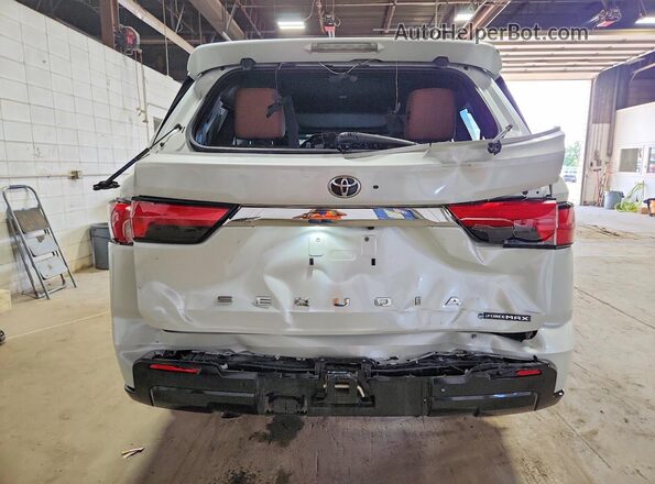 7SVAAABA5SX061082 2025 TOYOTA SEQUOIA Белый Вид сзади