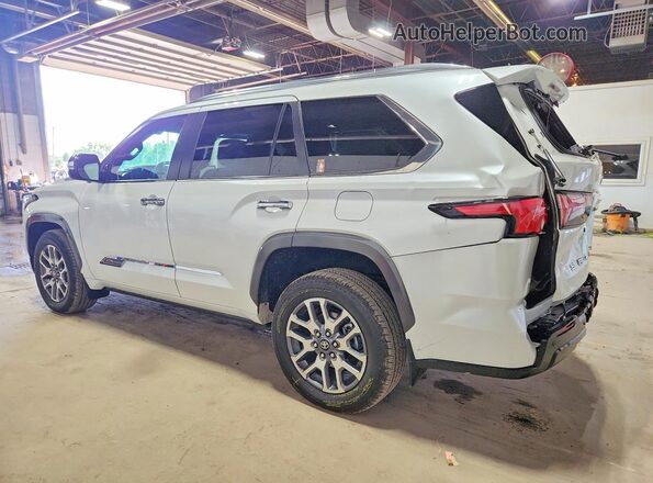 7SVAAABA5SX061082 2025 TOYOTA SEQUOIA Белый Задняя левая четверть