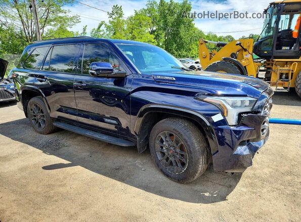 7SVAAABA6RX048335 2024 TOYOTA SEQUOIA Blue წინა მარჯვენა