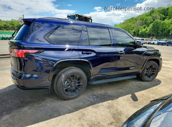 7SVAAABA6RX048335 2024 TOYOTA SEQUOIA Blue უკანა მარჯვენა