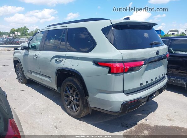 7SVAAABA7RX026795 2024 TOYOTA SEQUOIA Gray 360 interior view