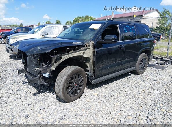 7SVAAABA7RX032449 2024 TOYOTA SEQUOIA Black Przód lewy