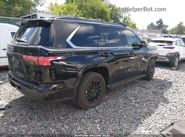 7SVAAABA7RX032449 2024 TOYOTA SEQUOIA Black Tył prawy