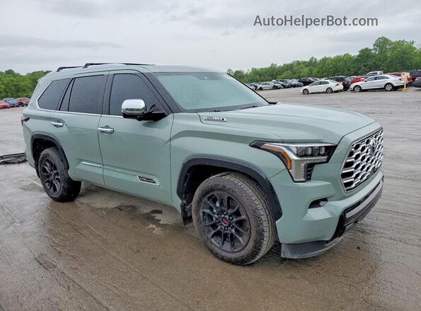 7SVAAABA7SX063528 2025 TOYOTA SEQUOIA Green 
