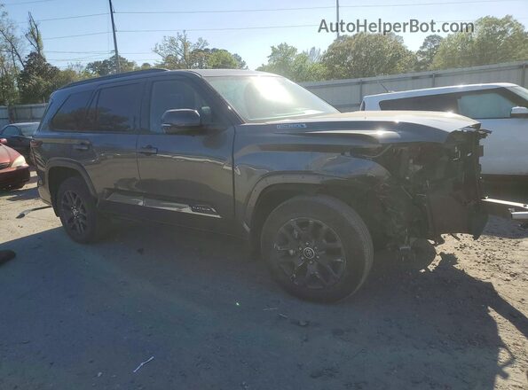 7SVAAABA9PX015102 2023 TOYOTA SEQUOIA Charcoal Przód prawy