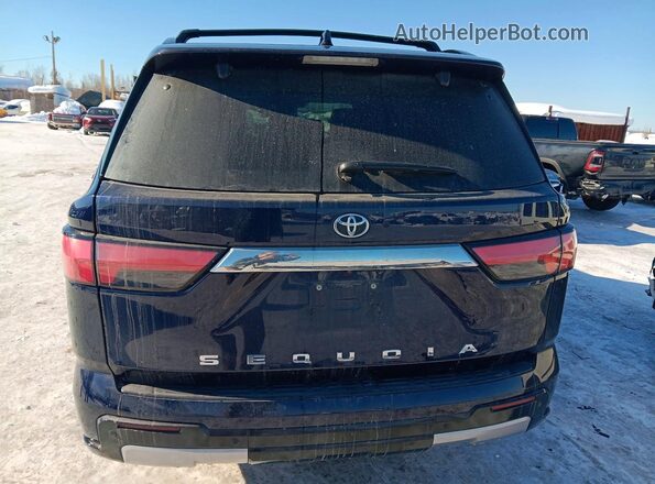 7SVAAABA9PX017335 2023 TOYOTA SEQUOIA Blue Rear view