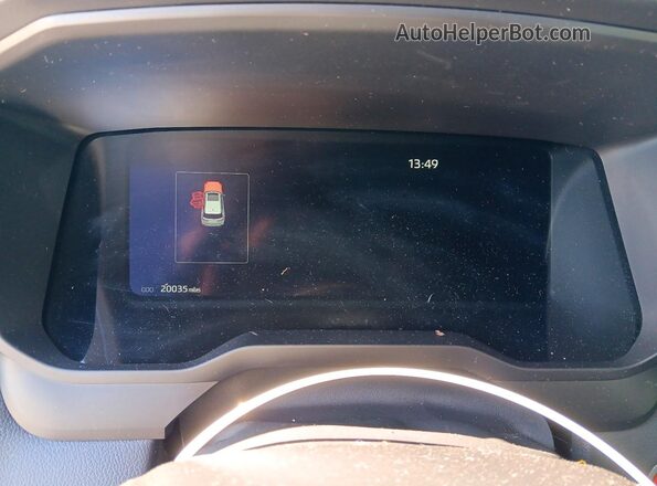7SVAAABA9PX017335 2023 TOYOTA SEQUOIA Blue Instrument cluster view