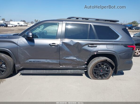 7SVAAABA9RX046255 2024 TOYOTA SEQUOIA Серый Вид спереди