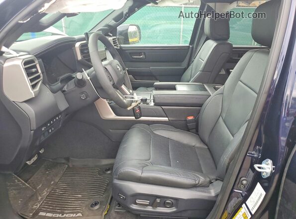 7SVAAABA9TX076329 2026 TOYOTA SEQUOIA Blue Front interior view
