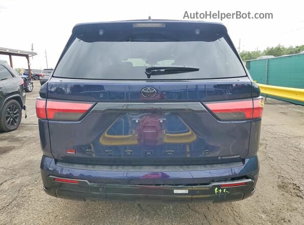 7SVAAABA9TX076329 2026 TOYOTA SEQUOIA Blue Rear view