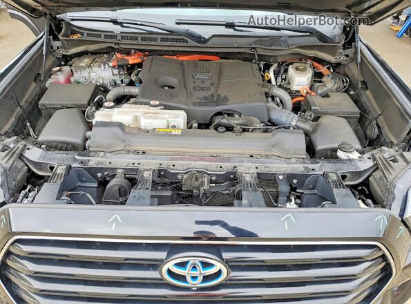 7SVAAABAXPX003556 2023 TOYOTA SEQUOIA Black უკანა სალონის ხედი
