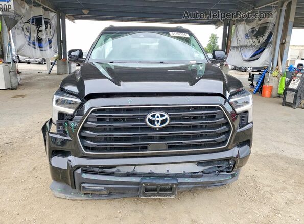 7SVAAABAXPX003556 2023 TOYOTA SEQUOIA Black წინა ხედი