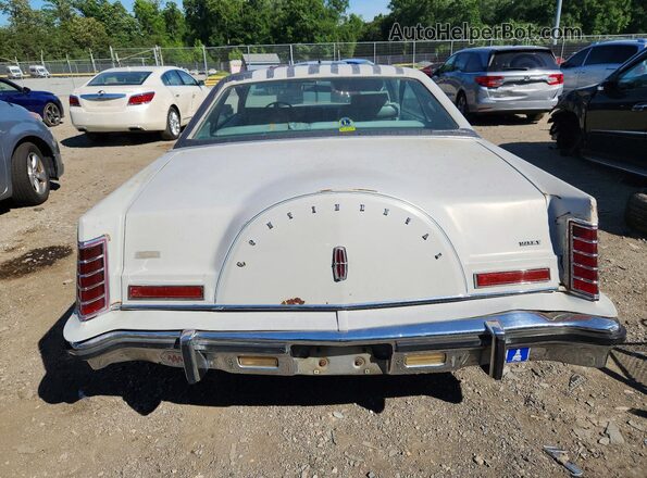 7Y89A943799 1977 LINCOLN CONTINENTA Silver 