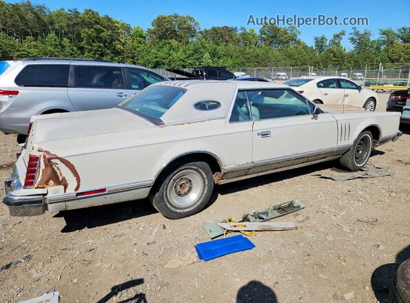 7Y89A943799 1977 LINCOLN CONTINENTA Silver 