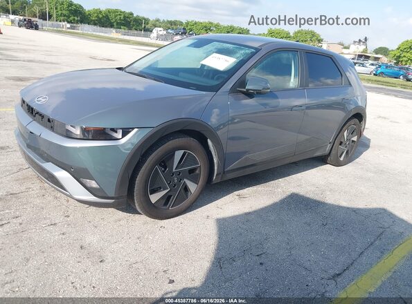 7YAKM4DA9SY007131 2025 HYUNDAI IONIQ 5 Green Առջևի ձախ երեք քառորդ տեսարան