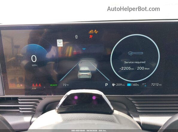 7YAKN4DA5SY011741 2025 HYUNDAI IONIQ 5 Black უკანა სავარძლების ხედი