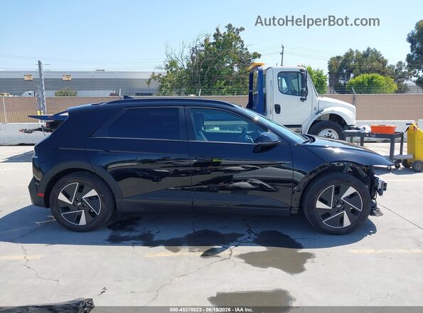 7YAKN4DA7SY019744 2025 HYUNDAI IONIQ 5 Black სალონის 360-გრადუსიანი ხედი