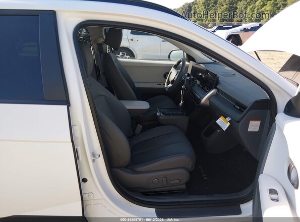 7YAKN4DAXSY006034 2025 HYUNDAI IONIQ 5 White წინა სალონის ხედი