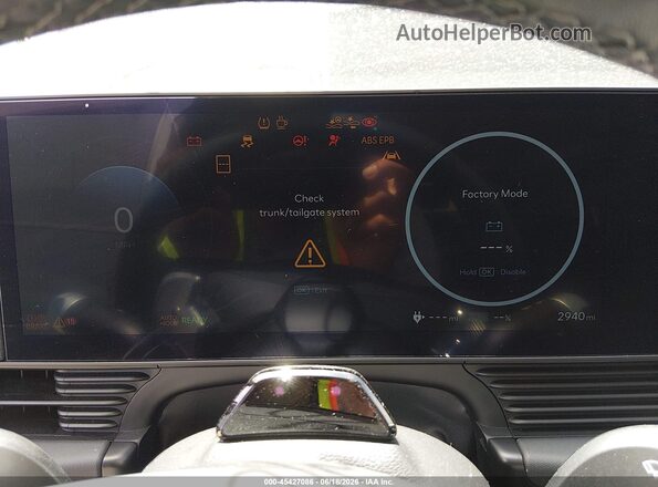7YAKNDDC0TY047422 2026 HYUNDAI IONIQ 5 Black Вид задніх сидінь
