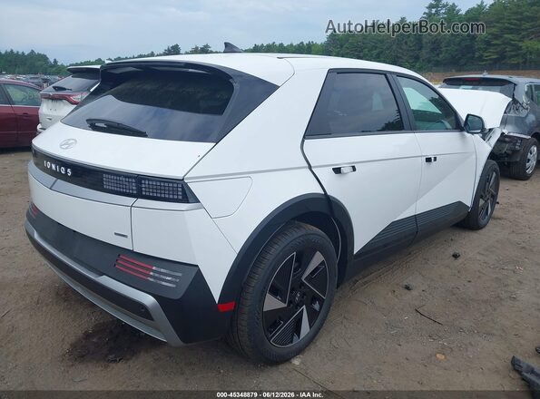 7YAKNDDC6TY065374 2026 HYUNDAI IONIQ 5 Белый Задняя правая четверть