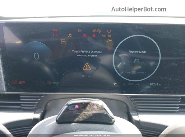 7YAKPDDC2SY012809 2025 HYUNDAI IONIQ 5 White უკანა სავარძლების ხედი
