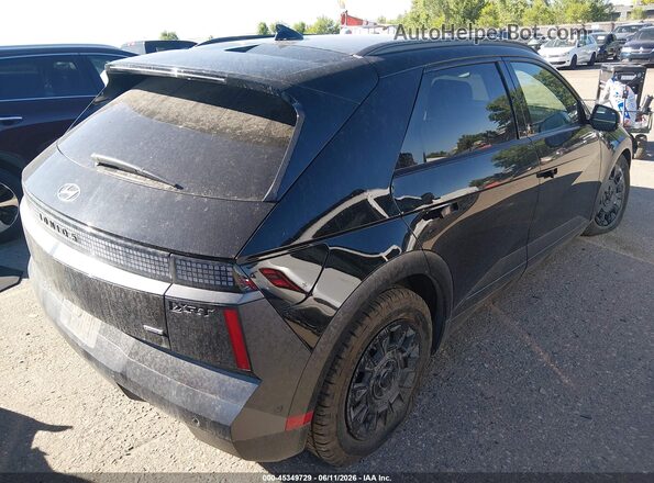 7YAKPDDC9SY037691 2025 HYUNDAI IONIQ 5 Black უკანა მარჯვენა