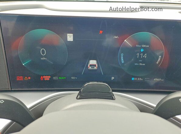 7YAMTFS3XTY002596 2026 HYUNDAI IONIQ Gray Instrument cluster view