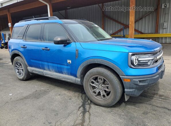 3FMCR9B63NRD36818 2022 FORD BRONCO Blue 