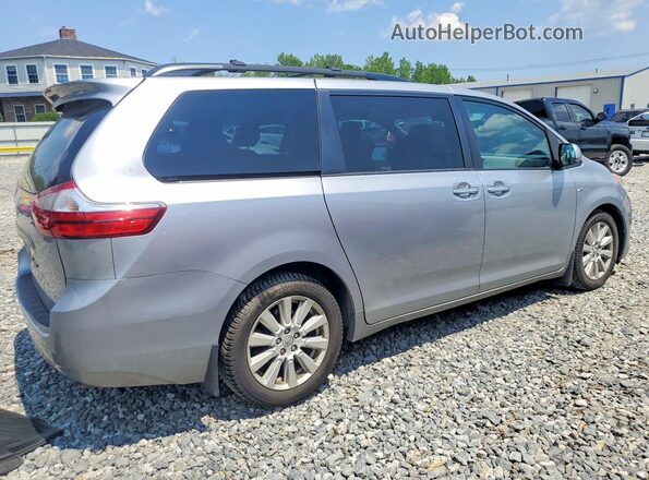 5TDDZ3DCXHS181159 2017 TOYOTA SIENNA Gray წინა მარჯვენა