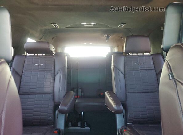 1GYS4MKLXMR172818 2021 CADILLAC ESCALADE Blue Вид задньої частини салону