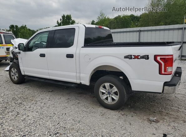 1FTEW1EF3HKE25784 2017 FORD F150 White Tył prawy