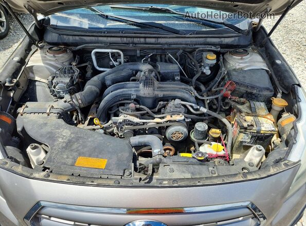4S4BSANC4H3221358 2017 SUBARU OUTBACK Silver Вид наклейки з VIN-кодом