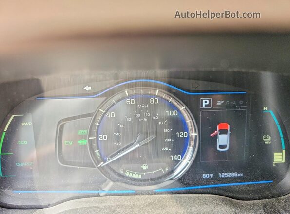 KMHC65LD5KU111237 2019 HYUNDAI IONIQ Black 