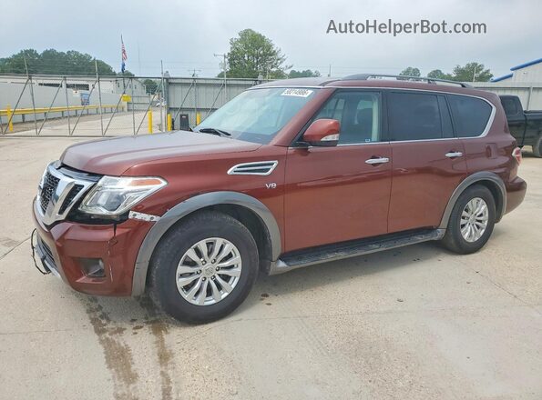 JN8AY2ND2J9053109 2018 NISSAN ARMADA Brown Հետևի ձախ