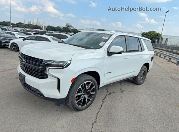 1GNSKRKL2RR209626 2024 CHEVROLET TAHOE White Trasero derecho