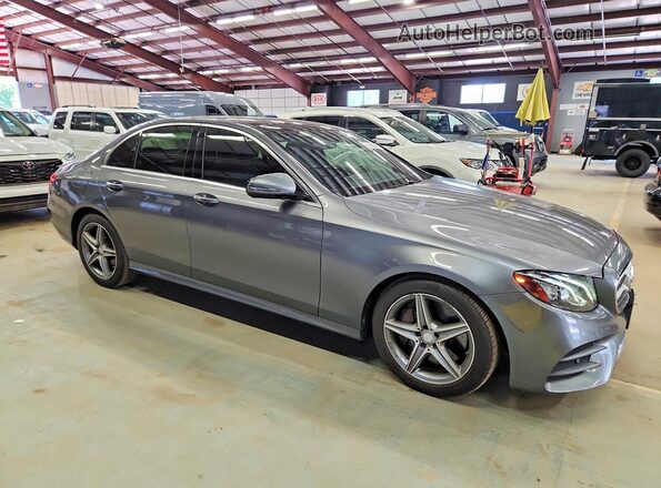 WDDZF4KB9HA030976 2017 MERCEDES-BENZ E-CLASS Gray წინა ხედი