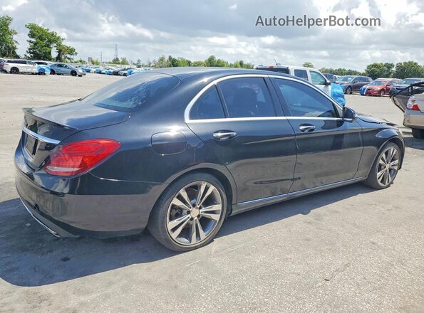 55SWF4JB6GU171703 2016 MERCEDES-BENZ C Black Delantero derecho