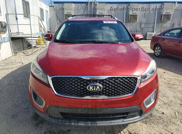 5XYPG4A34GG147470 2016 KIA SORENTO Red 
