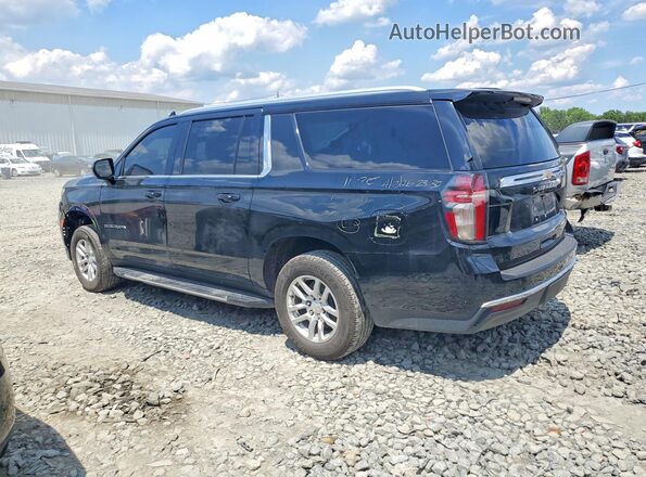 1GNSCCKD7MR208631 2021 CHEVROLET SUBURBAN Black Trasero derecho