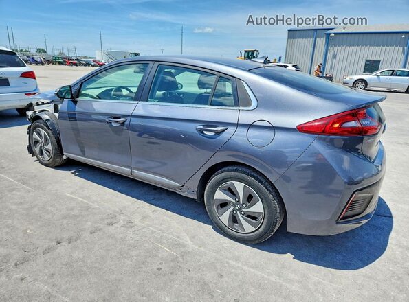 KMHC75LC0KU132338 2019 HYUNDAI IONIQ Charcoal Trasero derecho