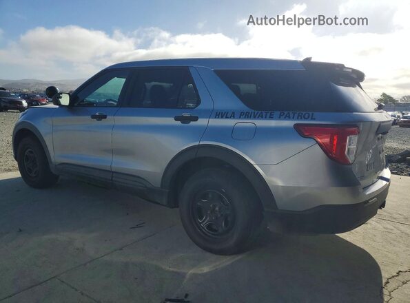 1FM5K8AB4MGA65652 2021 FORD EXPLORER Silver Tył prawy