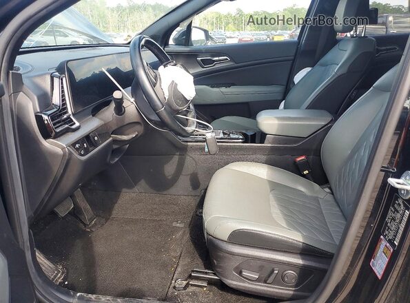 5XYK6CAF1PG123483 2023 KIA SPORTAGE Black წინა პანელის ხედი
