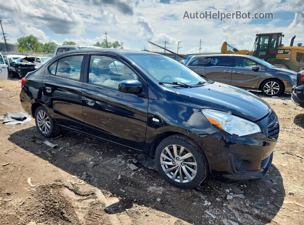 ML32F3FJ6JHF01203 2018 MITSUBISHI MIRAGE Black Vista frontal