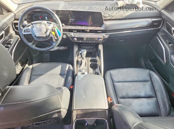 5XYP6DGC7SG644905 2025 KIA TELLURIDE Gray ხელსაწყოთა პანელის ხედი