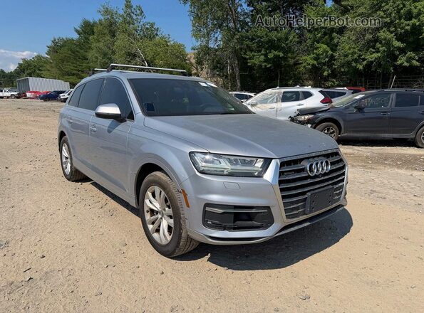 WA1LAAF74JD004268 2018 AUDI Q7 Silver Rear left