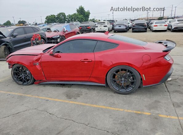 1FA6P8CF8R5400463 2024 FORD MUSTANG Red Tył prawy