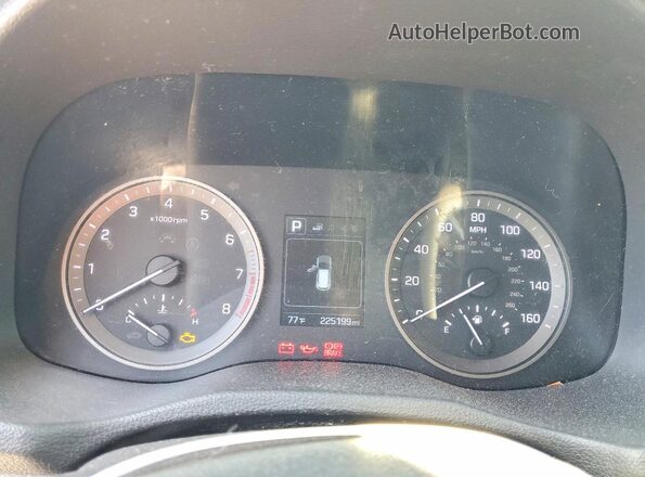 KM8J3CA46GU247939 2016 HYUNDAI TUCSON Silver Вид задніх сидінь