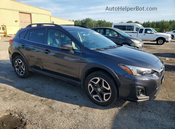JF2GTAMC0J8299753 2018 SUBARU CROSSTREK Charcoal წინა ხედი