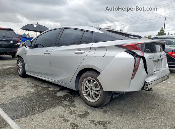 JTDKBRFU8H3552096 2017 TOYOTA PRIUS Silver 